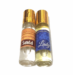 ATTAR PACK OF TWO SANDALWOOD AND LADY